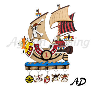 COLGADOR DE LLAVES THOUSAND SUNNY