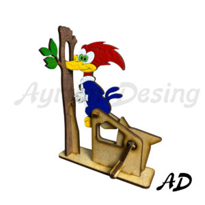 AUTÓMATA PÁJARO CARPINTERO